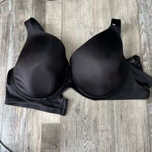 44Dd dreamfit Black T-Shirt Bra -nwt Smooth Coverage